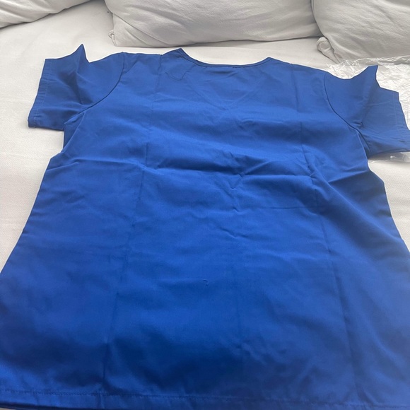 BNWT Cherokee Scrub Set Top M Pants S in Blue Color - Picture 3 of 6